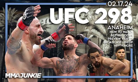 UFC 298: How to watch Volkanovski-Topuria, Anaheim lineup, odds, more