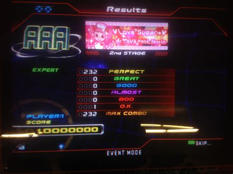 Kon Love Love Sugar Doubles Expert Aaa On Ddr Supernova Score