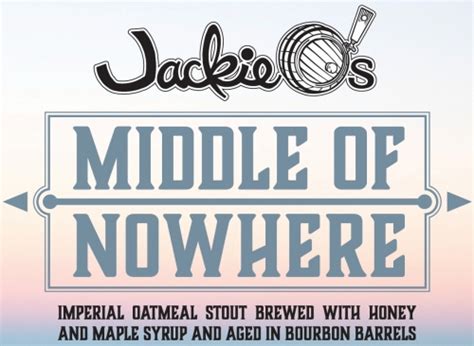 Middle Of Nowhere Jackie O S Brewery Untappd