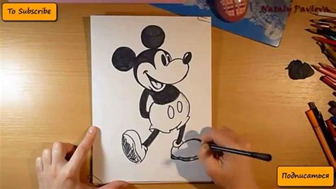 Mickey Mouse Drawings In Pencil at PaintingValley.com | Explore ...