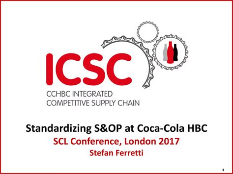 Standardising Sandop At Coca Cola Hbc Ppt