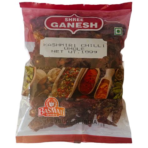 Kashmiri Chilli Whole – Basmati Grocery