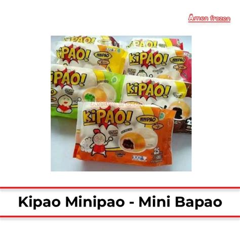 Jual KIPAO Minipao Aneka Rasa 25pcs Shopee Indonesia