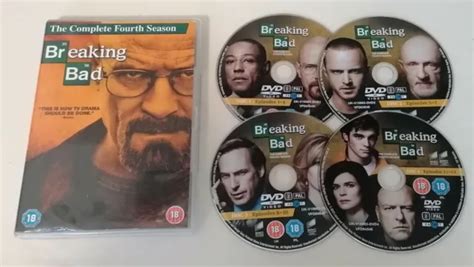 DVD BOX SET Breaking Bad The Complete Fourth Season DVD PAL R2 Bryan