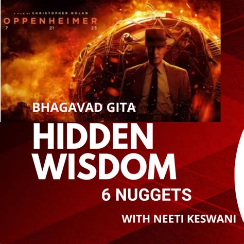 Unveiling Oppenheimers Bhagavad Gita Connection The True Story Behind