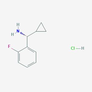 R Cyclopropyl 2 Fluorophenyl Methanamine Hydrochloride S944002