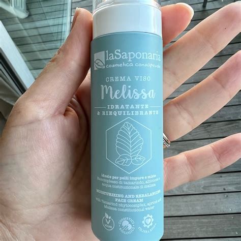 La Saponaria Crema Viso Melissa Review Abillion