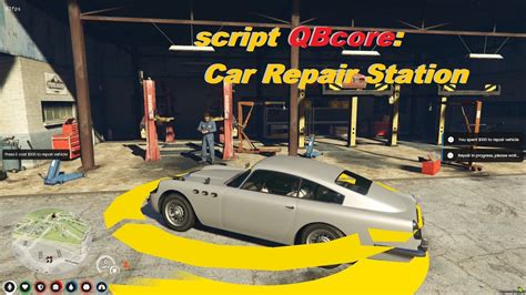 Script Qbcore Car Repair Station Youtube