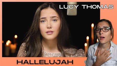 LucieV Reacts For The First Time To Lucy Thomas Hallelujah Cover