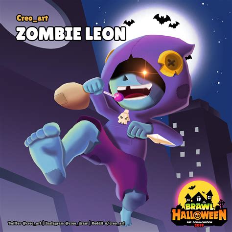 [brawl Halloween] Zombie Leon R Brawlstars