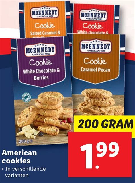 American Cookies Aanbieding Bij Lidl