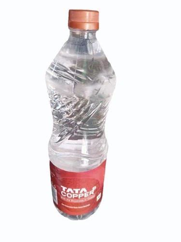 PET 1 L Tata Copper Plus Drinking Water Packaging Type Bottles At Rs