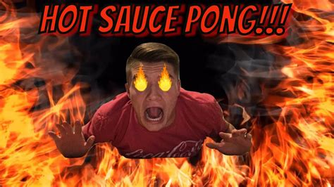 Insanely Hot Vomit Alert Hot Sauce Pong Gone Wrong Youtube