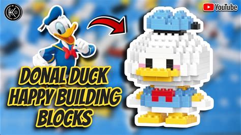 Cara Mudah Merakit Bricks Nano Block Donal Ducks Stop Motion Youtube