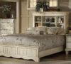 Hillsdale Wilshire Queen Bookcase Bed Antique White 1172BKCBQR