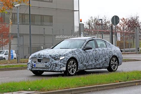 2021 Mercedes Benz C Class Sedan W206 Makes Spyshots Debut