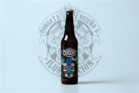 Cerveza Bundor Dise Os De Personajes Y Etiquetas Donsata Ilustra