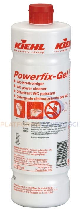 Kiehl Powerfix Gel Aktywny El Do Usuwania Osad W Z Muszli Wc Oraz