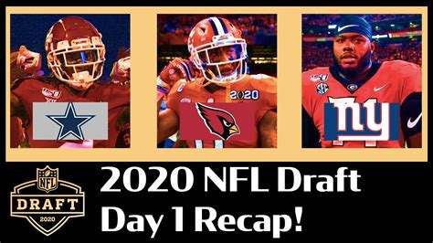 2020 NFL Draft First Round Recap YouTube