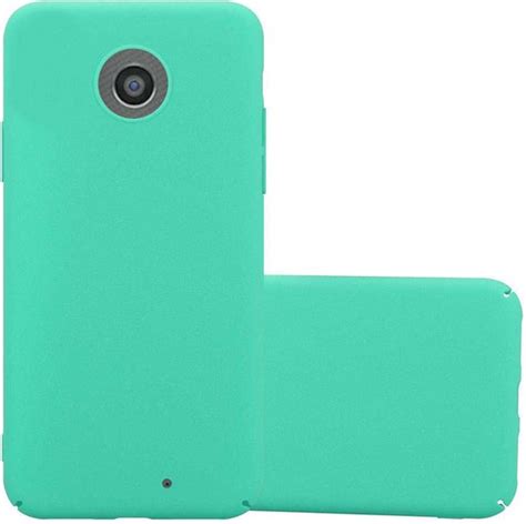 Cadorabo Hoesje Voor Motorola MOTO G2 In FROSTY GROEN Hard Case Cover