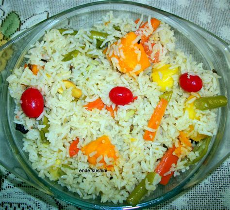 Ende Kushini: Kashmiri Pulav | Rice rich with fruits and dry fruits