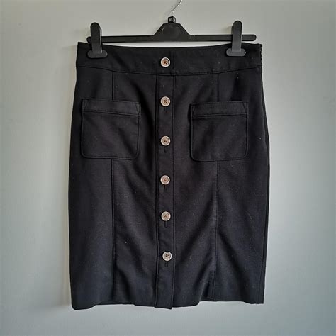 Banana Republic Women S Black Skirt Depop