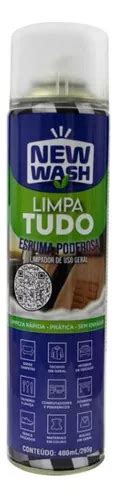 Spray Limpa Tudo A Seco Aut Couro Tecido Estofado New Wash Mercadolivre