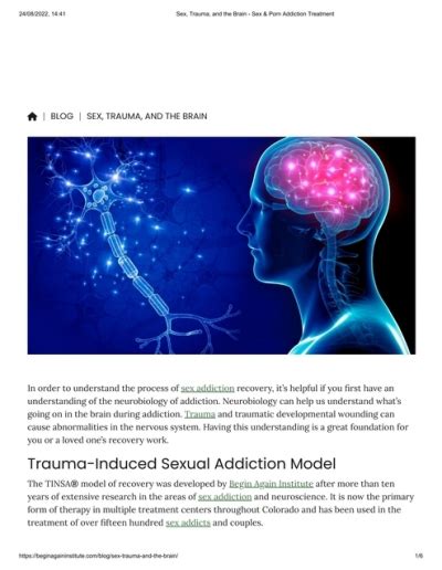 Sex Trauma And The Brain