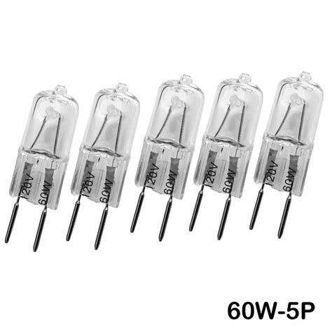 5pcs G8 120v 20w 25w 35w 50w 60w 75w 100w Halogen Lighting Light Bulb