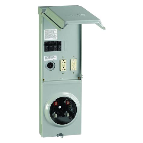 GE 100 Ringless Underground Metered Temporary Power Outlet Box