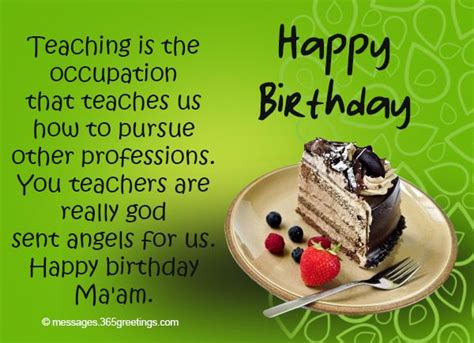 Happy Birthday Ma Am Quotes - ShortQuotes.cc