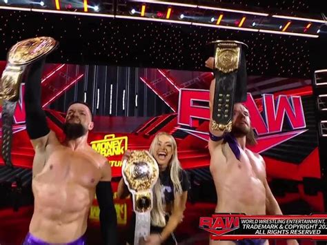 Finn Balor And Jd Mcdonagh Win World Tag Team Titles On Wwe Raw