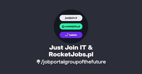 Just Join IT RocketJobs Pl Instagram Facebook TikTok Linktree