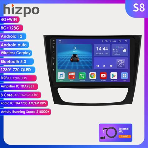 Buy Hizpo Carplay 4g Lte Android 12 Car Radio Multimedia Player For