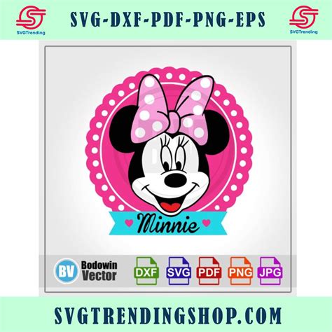 Minnie Mouse Svg Minnie Me Svg Layered Disney Minnie Mouse For Cricut