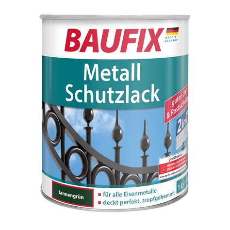 BAUFIX Metall Schutzlack dunkelgrün 4 er Set