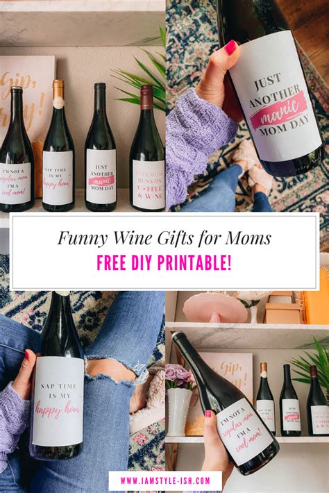 Funny Wine Ts For Moms Free Diy Printable In 2020 Funny Wine