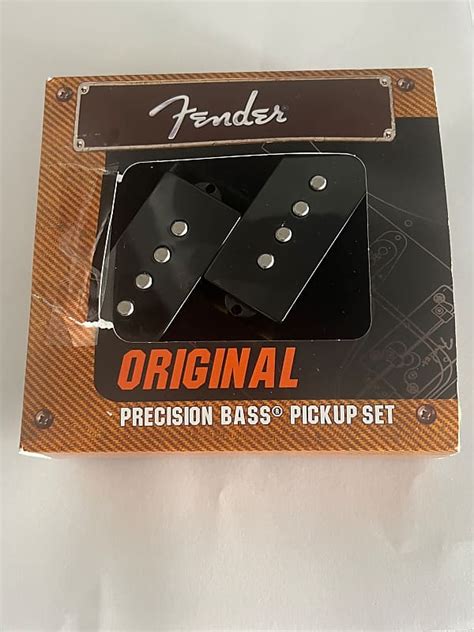 Fender Precision Bass Pickup Black Reverb