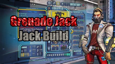 Borderlands Tps Grenade Jack Build Showcase W Download Youtube