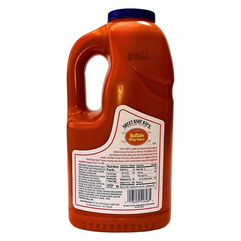 Sweet Baby Ray S Buffalo Wing Sauce 1 Gallon Authentic Flavor And