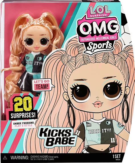 Ready Stock Lol Surprise Omg Sports Fashion Doll Kicks Babe With