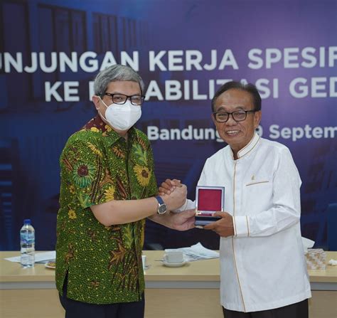 Komisi V DPRI RI Tinjau Progres Rehabilitasi Gedung PAU ITB Institut