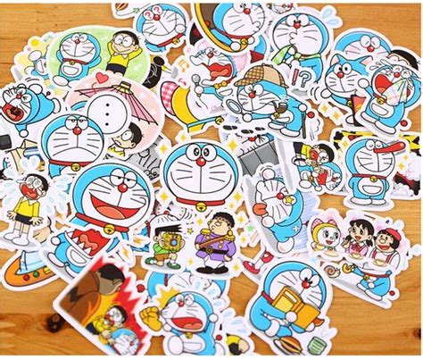 Creative Kawaii Self - made Doraemon Stickers / Beautiful Stickers / Decorative Sticker / Diy ...