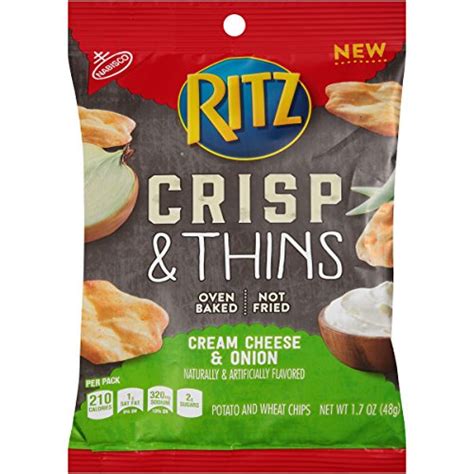 Ritz Crisp And Thins And Onion Cream Cheese 12 Count Pricepulse