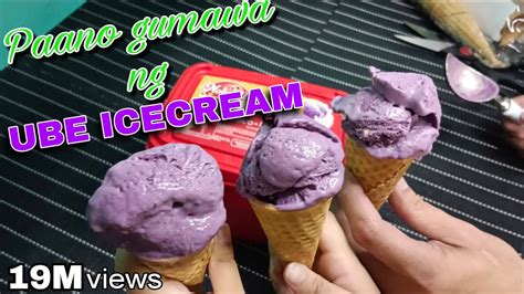 Paano Gumawa Ng Ube Icecream At Paano Makatipid Ng All Purpose Cream