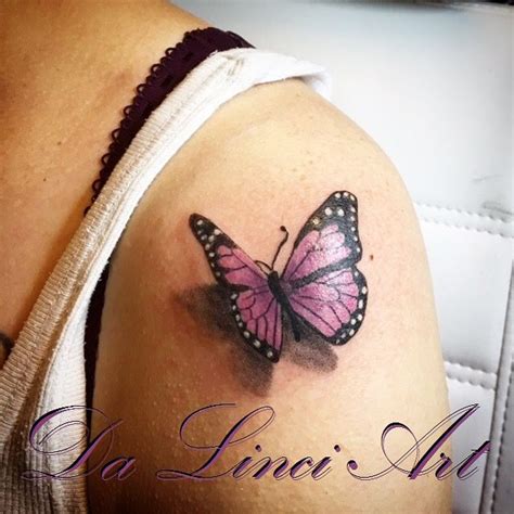 3D Butterfly Tattoo Made By Linda Roos Da Linci Art Zwijndrecht