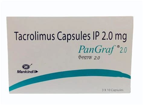 Tacrolomus Capsules 2 Mg At Rs 757 Stripe Pangraf Capsule In Nagpur