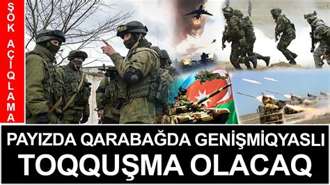 Payızda Qarabağda genişmiqyaslı toqquşma olacaq ŞOK AÇIQLAMA YouTube