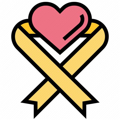 Awareness, health, heart, medical, ribbon icon - Download on Iconfinder