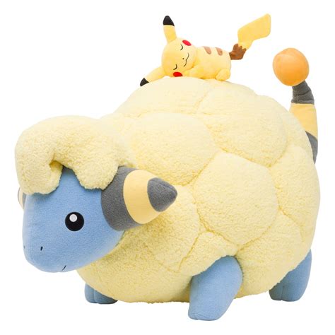 Pokemon Center Lifesize Mareep Plush 114cm - NintendoSoup